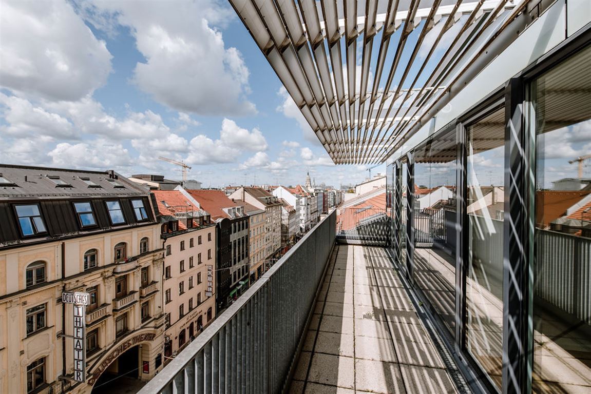 Dachterrasse nach Süden