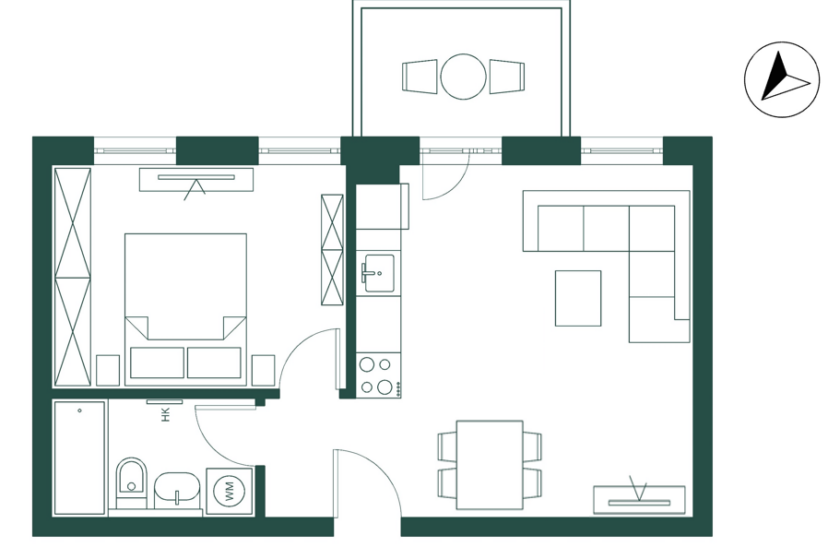 Grundriss WHG 10