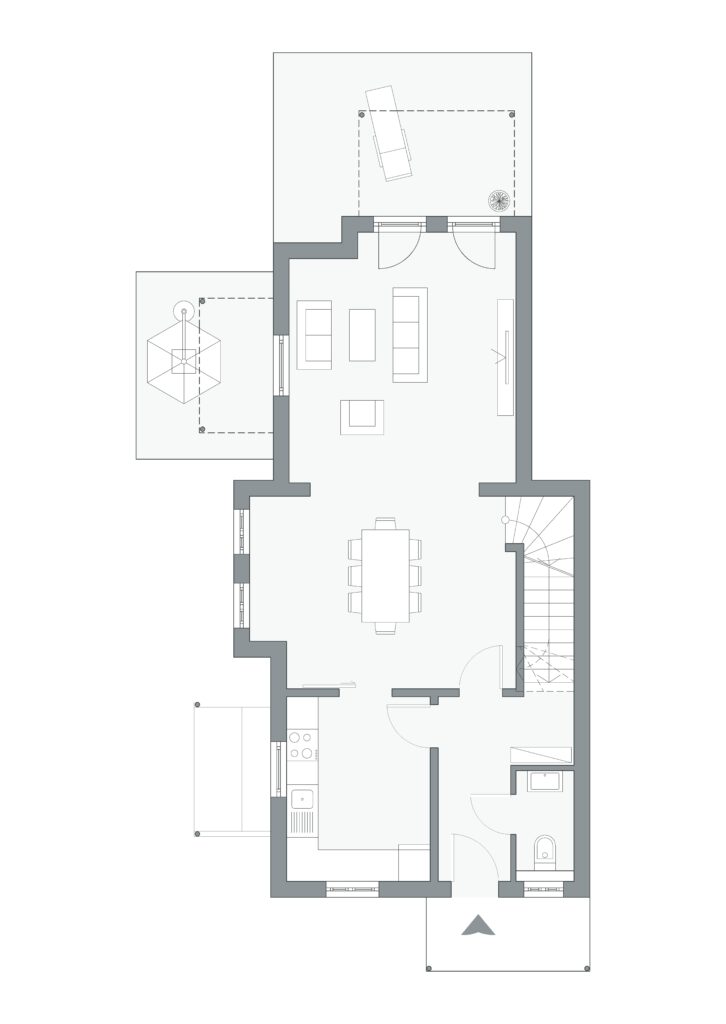 1. Grundriss Erdgeschoss