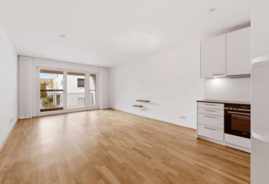 Blick ins Wohnzimmer