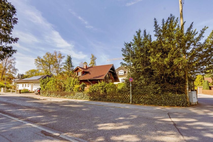 Ansicht von der Straße