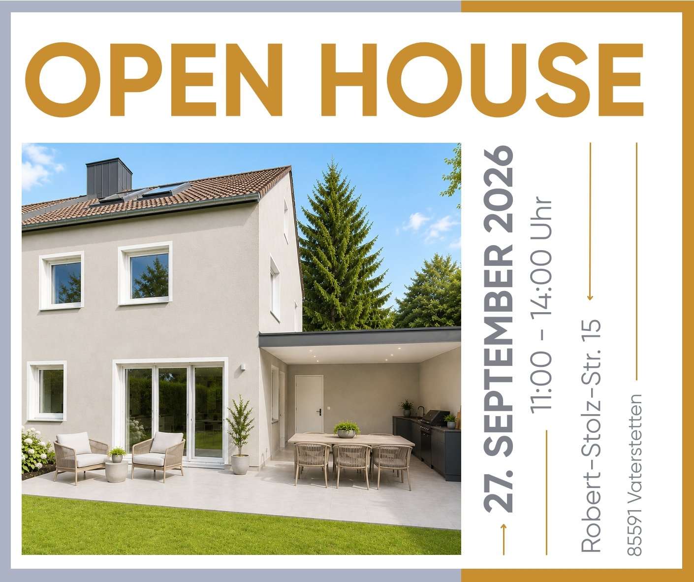 OPEN HOUSE (KI-generiert)
